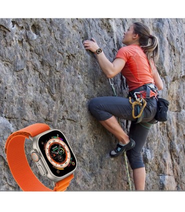 Tech-Protect kellarihm Nylon Pro Apple Watch 42/44/45/49mm, oranž