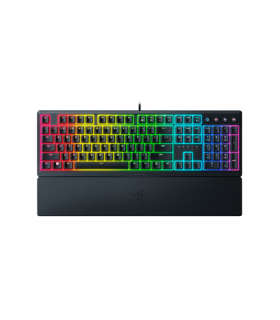 Razer Gaming Keyboard Ornata V3 RGB LED light, NORD, Wired, Black, Razer Mecha-Membrane, Numeric keypad