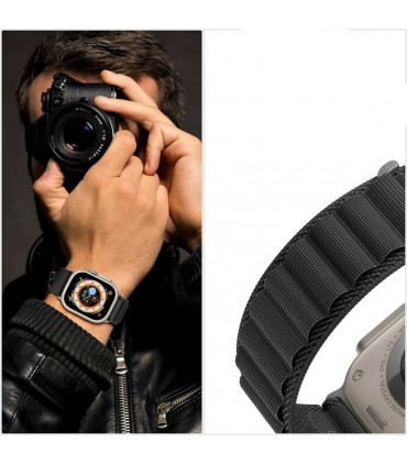 Tech-Protect kellarihm Nylon Pro Apple Watch 42/44/45/49mm, must