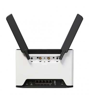 MikroTik Chateau LTE18 ax S53UG+5HaxD2HaxD-TC&EG18-EA 802.11ax, 574 Mbit/s (2.4 GHz) / 1200 Mbit/s (5 GHz) Mbit/s, Ethernet LAN
