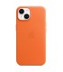 Apple iPhone 14 Leather Case with MagSafe - Orange