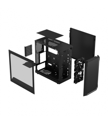 Fractal Design Focus 2 Black TG Clear Tint, Midi Tower
