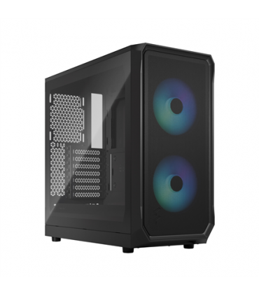 Fractal Design Focus 2 RGB Black TG Clear Tint, Midi Tower