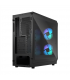 Fractal Design Focus 2 RGB Black TG Clear Tint, Midi Tower