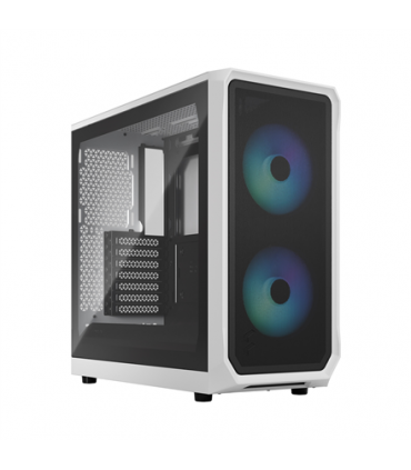Fractal Design Focus 2 RGB White TG Clear Tint, Midi Tower