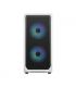 Fractal Design Focus 2 RGB White TG Clear Tint, Midi Tower