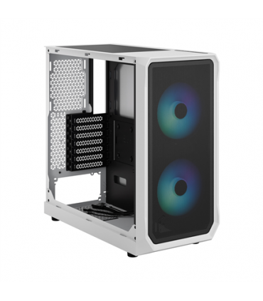 Fractal Design Focus 2 RGB White TG Clear Tint, Midi Tower
