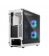 Fractal Design Focus 2 RGB White TG Clear Tint, Midi Tower
