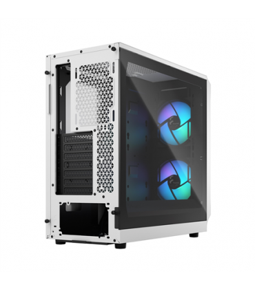Fractal Design Focus 2 RGB White TG Clear Tint, Midi Tower
