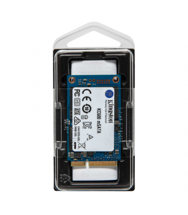 Kingston KC600 1000 GB, SSD interface mSATA, Write speed 520 MB/s, Read speed 550 MB/s