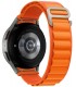 Tech-Protect kellarihm Nylon Pro Samsung Galaxy Watch 4/5/5 Pro, oranž