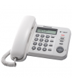 Panasonic Corded KX-TS560FXW 588 g, White, Caller ID, Phonebook capacity 50 entries, Built-in display, 198 x 195 x 95 mm