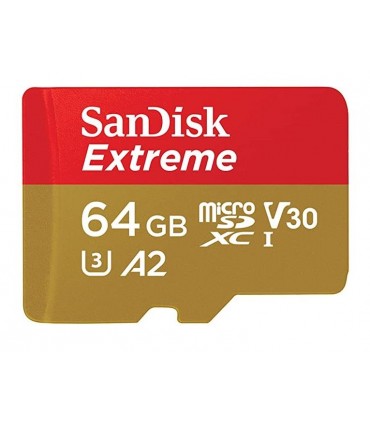 Sandisk Extreme microSDXC 64GB adapteriga