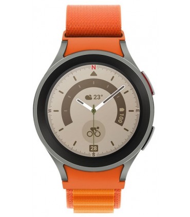Tech-Protect kellarihm Nylon Pro Samsung Galaxy Watch 4/5/5 Pro, oranž