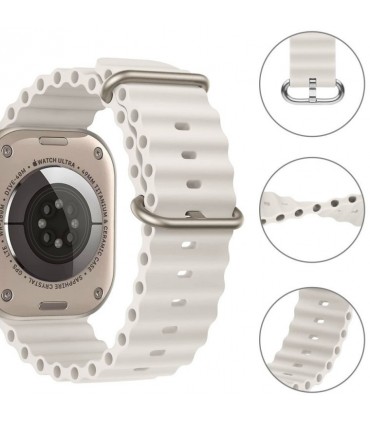 Tech-Protect kellarihm IconBand Pro Apple Watch 42/44/45/49mm, beež