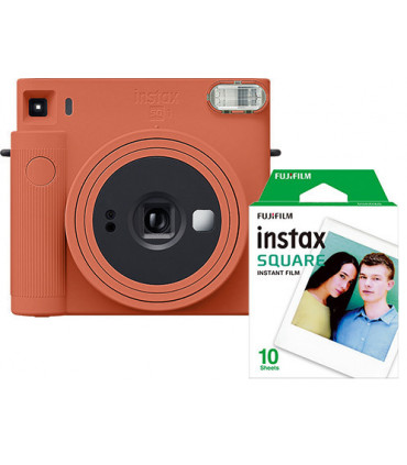 Fujifilm Instax Square SQ1, terracotta orange + film
