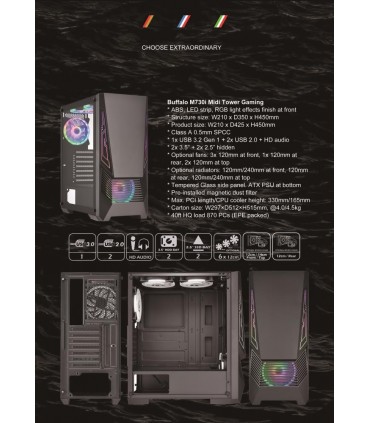Golden Tiger Buffalo M730i MidiTower BUFFALOM730