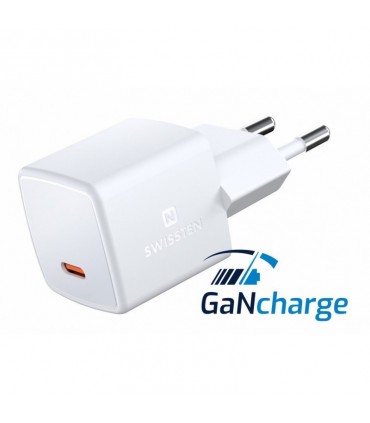 Swissten GaN minilaadija USB-C PD 33W