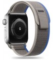 Tech-Protect kellarihm Nylon Apple Watch 42/44/45/49mm, hall/sinine