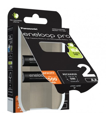 Eneloop aku Pro AA 2500mAh 2tk