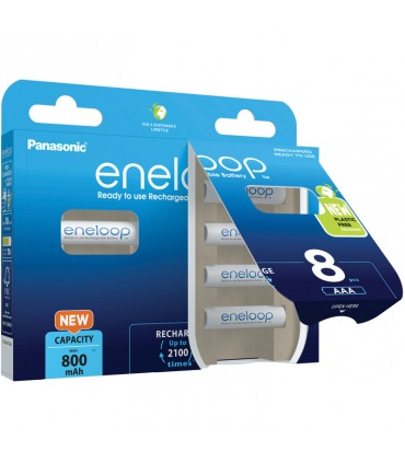 Panasonic eneloop aku AAA 800mAh 8tk