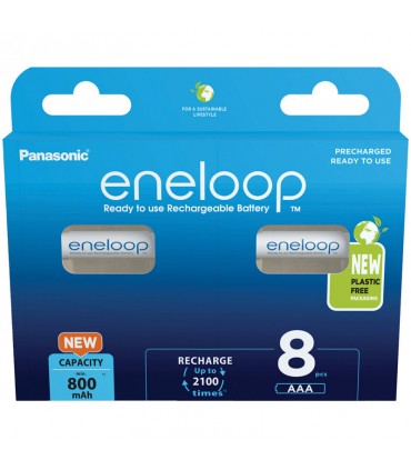 Panasonic eneloop aku AAA 800mAh 8tk