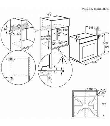 Electrolux EOD3C70TK SteamBake