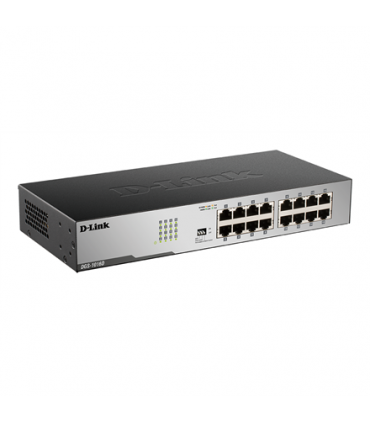 D-Link 16-Port Gigabit Unmanaged Desktop Switch DGS-1016D