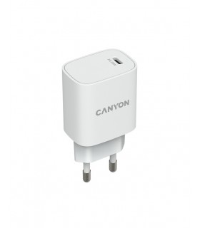 Canyon reisilaadija USB-C PD 20W valge