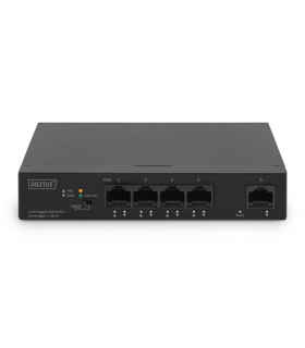 Digitus 4 Port Gigabit PoE Switch DN-95330-1 10/100/1000 Mbps (RJ-45), Unmanaged, Desktop, Ethernet LAN (RJ-45) ports 4