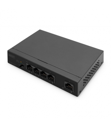Digitus 4 Port Gigabit PoE Switch DN-95330-1 10/100/1000 Mbps (RJ-45), Unmanaged, Desktop, Ethernet LAN (RJ-45) ports 4