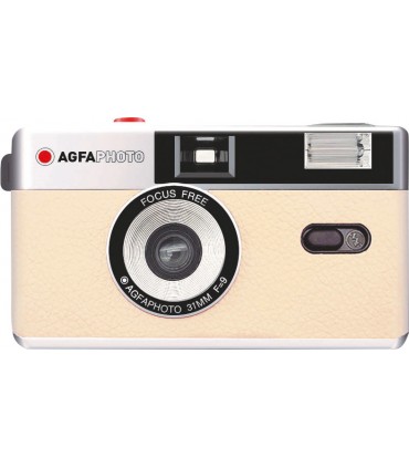 Agfaphoto analoogkaamera 35mm, beež