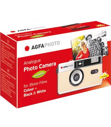 Agfaphoto analoogkaamera 35mm, beež