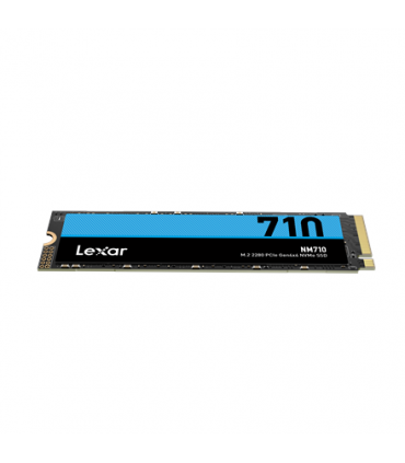 Lexar M.2 NVMe SSD NM710 1000 GB, SSD form factor M.2 2280, SSD interface  PCIe Gen4x4, Write speed 4500 MB/s, Read speed 5000 MB