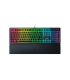 Razer Gaming Keyboard Ornata V3 RGB LED light, RU, Wired, Black, Razer Mecha-Membrane, Numeric keypad