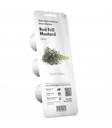 Click & Grow Smart Garden refill Punane sinep 3tk