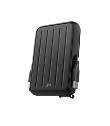Silicon Power Portable Hard Drive ARMOR A66 2000 GB,  USB 3.2 Gen1, Black