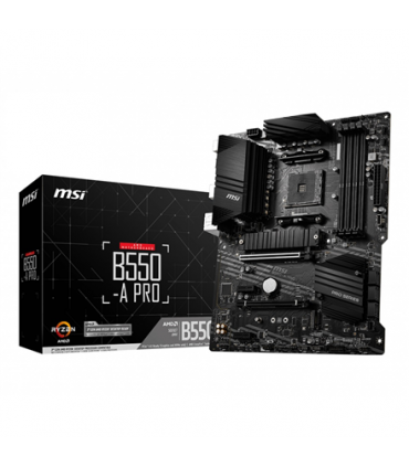 MSI B550-A PRO Processor family AMD Processor socket AM4