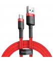 Baseus Cafule kaabel USB A - USB-C QC 3.0, 1m, punane