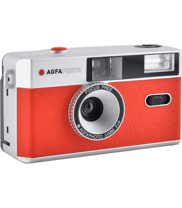 Agfaphoto analoogkaamera 35mm, punane