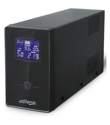 EnerGenie UPS with USB and LCD display, Black 850 VA, 510 W, 220 V