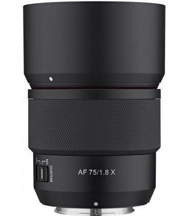 Samyang AF 75mm f/1.8 objektiiv Fujifilmile