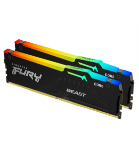 Kingston Fury Beast RGB 16 Kit (8GBx2) GB, DDR5, 5600 MHz, PC/server, Registered No, ECC No, 2x8 GB