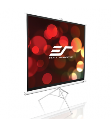 Elite Screens Tripod Series T113NWS1 Diagonal 113 ", 1:1, Viewable screen width (W) 203 cm, White
