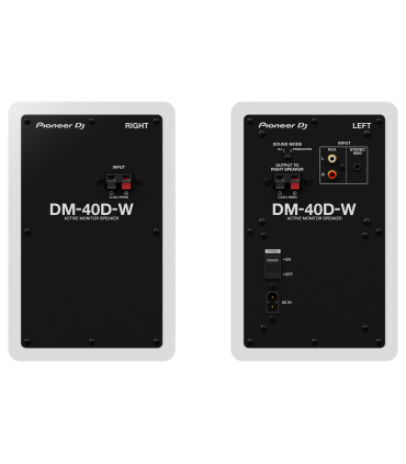 Pioneer DJ - DM-40D monitorkõlarid (valge) 4″ PAIR