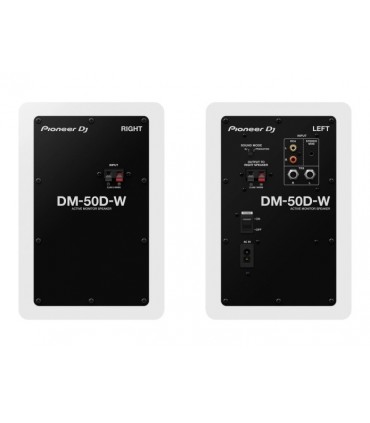 Pioneer DM-50D-W DJ (valge) PAIR