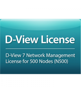 D-Link License for D-View 7.0. DV-700-N500-LIC