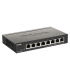 D-Link 8-Port Gigabit PoE Smart Managed Switch DGS-1100-08PV2 Web managed, Desktop