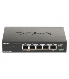 D-Link 5-Port Gigabit PoE Smart Managed Switch and PoE Extender DGS-1100-05PDV2 Web managed, Desktop