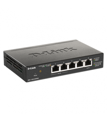 D-Link 5-Port Gigabit PoE Smart Managed Switch and PoE Extender DGS-1100-05PDV2 Web managed, Desktop